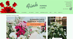 Desktop Screenshot of finkflowers.com